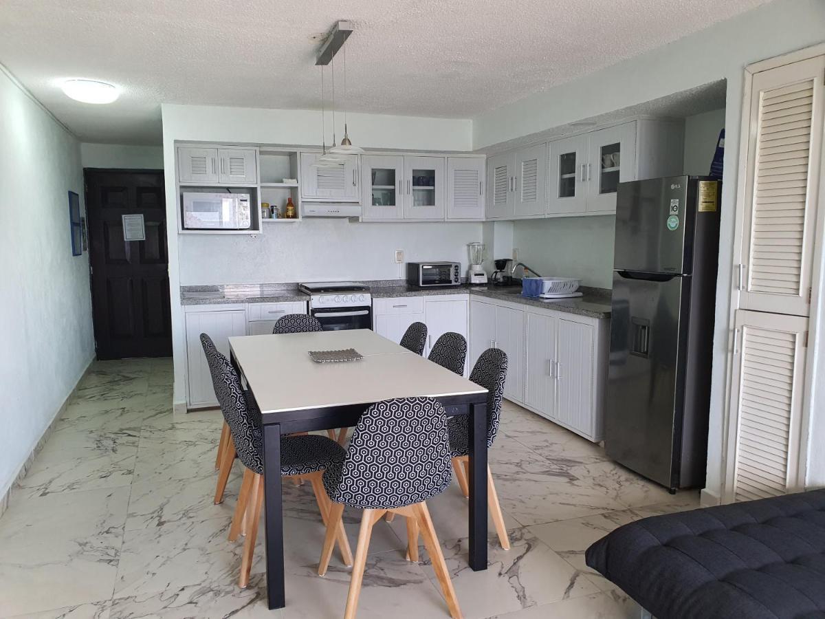 Apartmán Marlin Turquesa Departamentos Frente Al Mar Cancún Exteriér fotografie